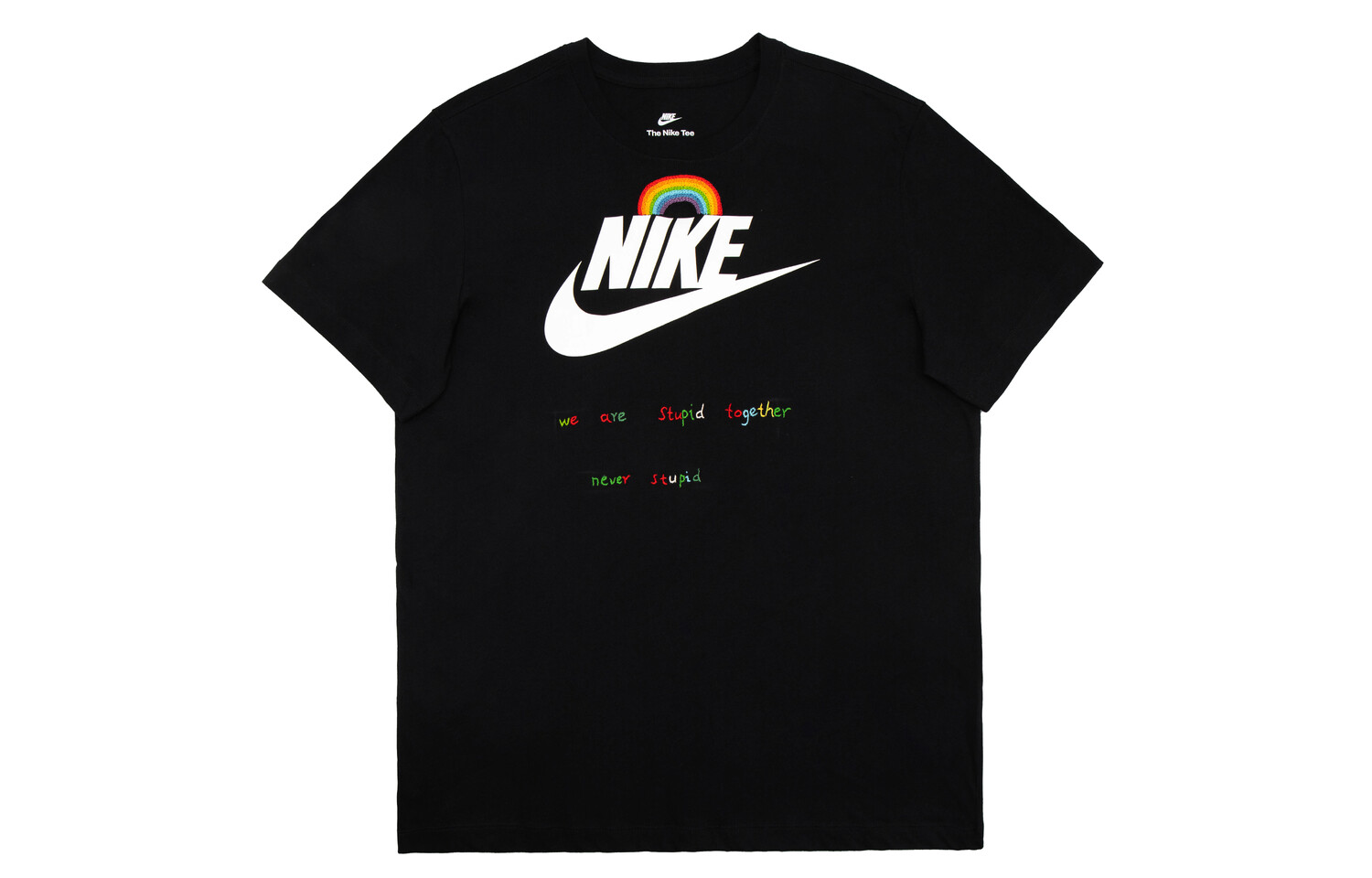 

Футболка мужская черная Nike, черный