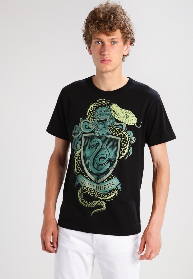 

Футболка с принтом LOGOSHIRT, черный