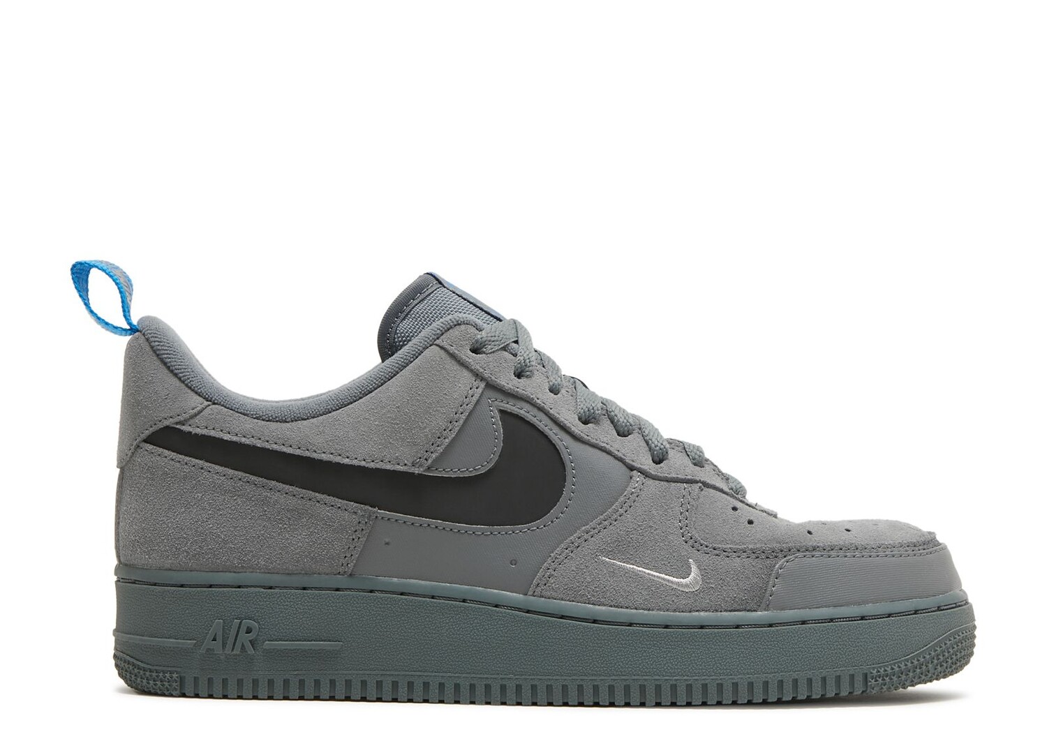 

Кроссовки Nike Air Force 1 Low 'Cut Out Swoosh - Grey', серый