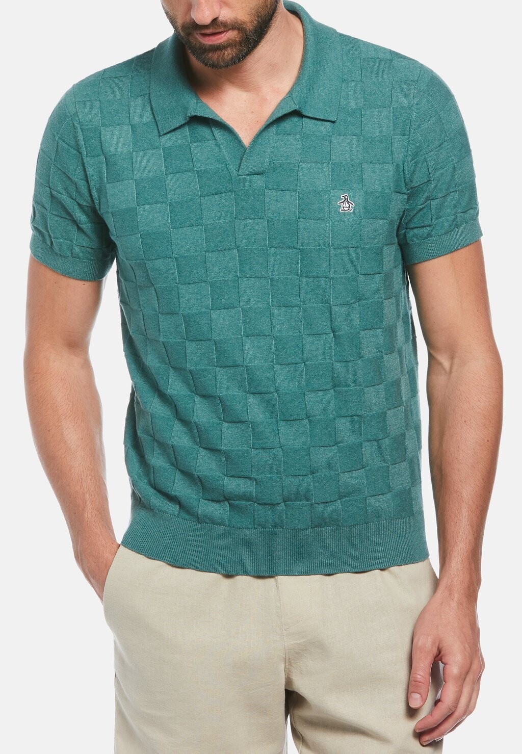 

Рубашка-поло ORIGINAL Original Penguin, цвет sea pine