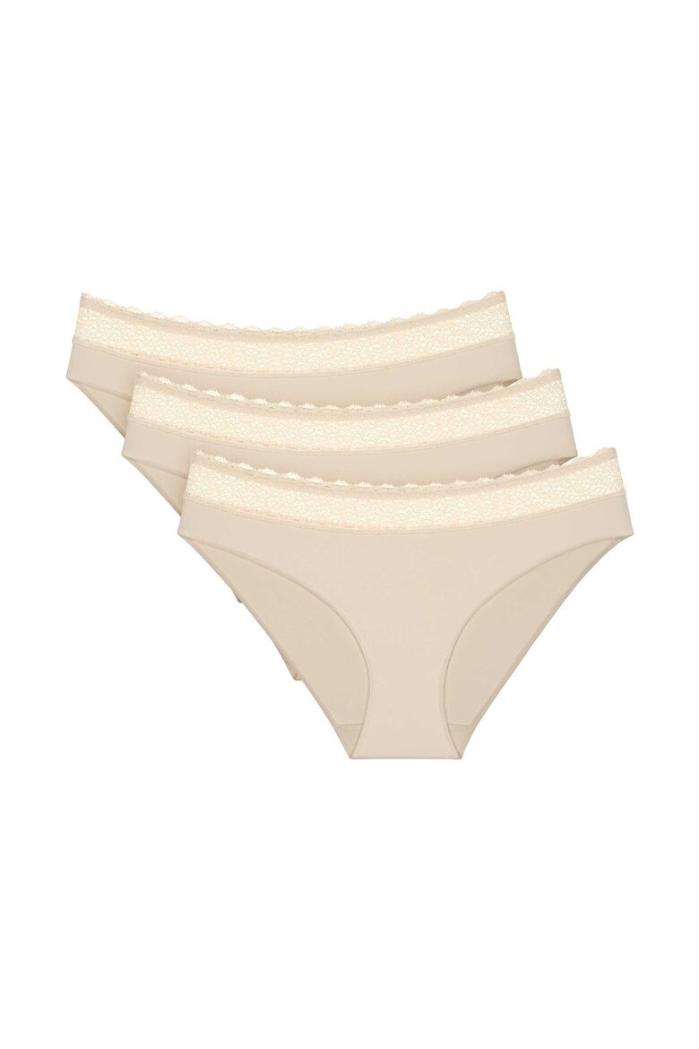 

Трусики с кружевом - 3 пары Triumph, бежевый