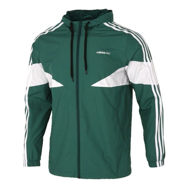 

Куртка adidas Spring Authentic Outdoor Windproof Woven Jacket Green, зеленый