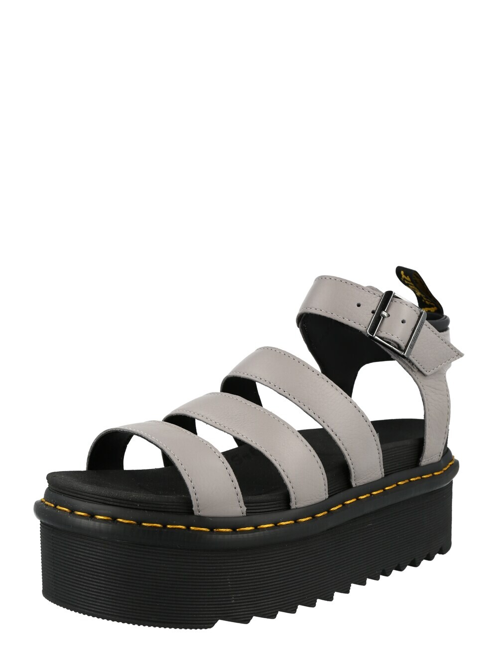 

Сандалии с ремешками Dr. Martens Blaire Quad, серый