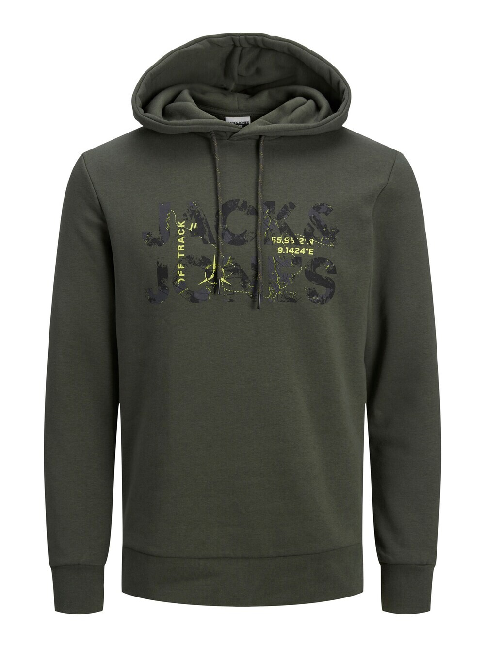 

Толстовка JACK & JONES, светло-зеленый/темно-зеленый