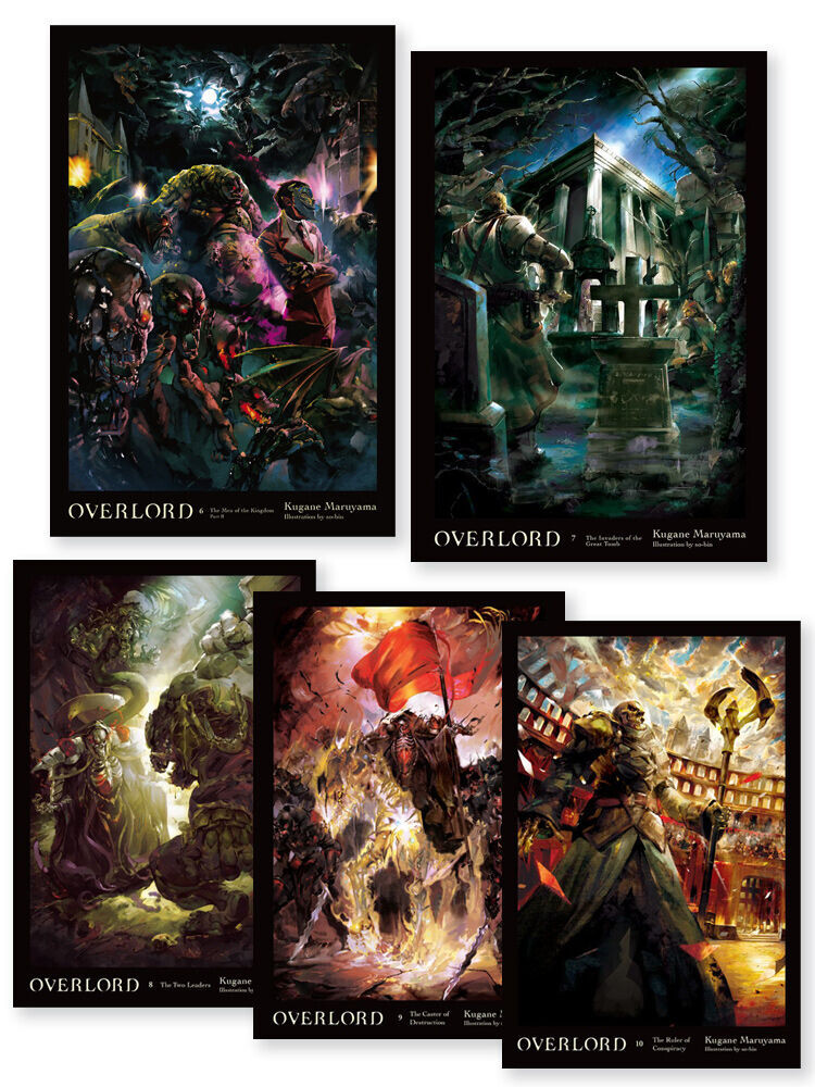 

Новелла Overlord Novel (6-10) Bundle