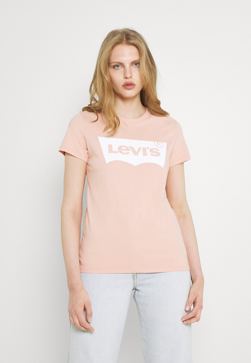 

Футболка с принтом THE PERFECT TEE Levi's, розовый