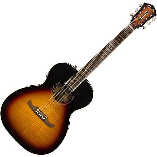 Акустическая гитара Fender FA-235E Concert Acoustic Electric Guitar, Laurel Fretboard, 3-Tone Sunburst