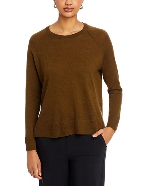 

Шерстяной свитер с рукавами реглан Eileen Fisher, цвет Blue