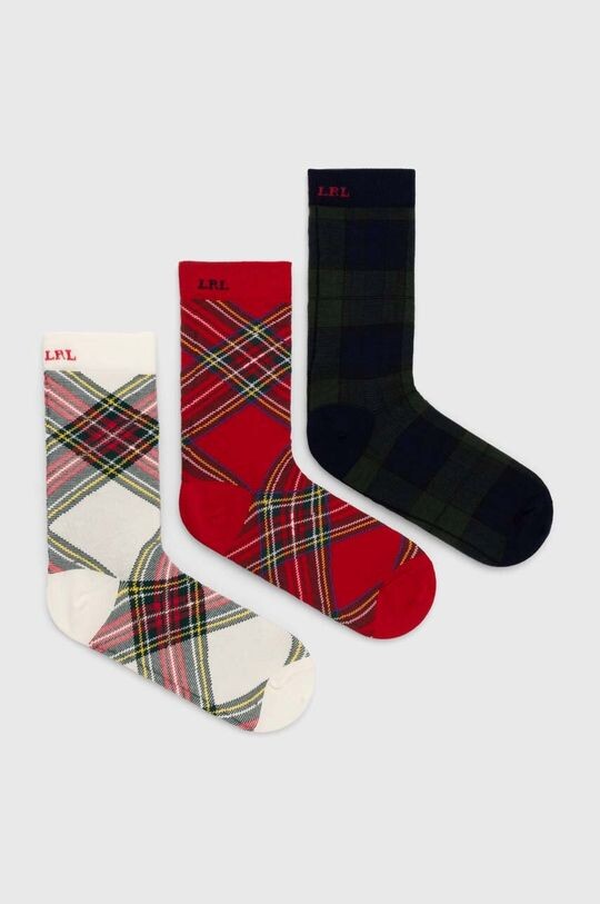 

Носки , 3 пары Lauren Ralph Lauren, мультиколор