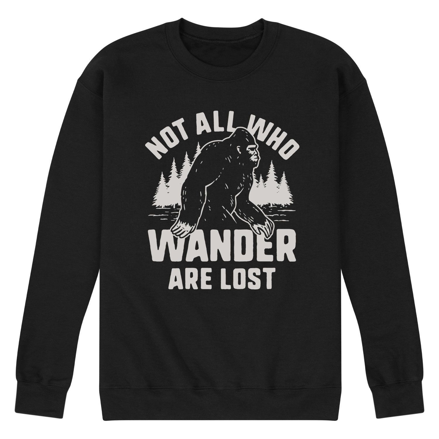 Мужская толстовка Not All Who Wander Are Lost Licensed Character printio футболка классическая not all those who wonder are lost
