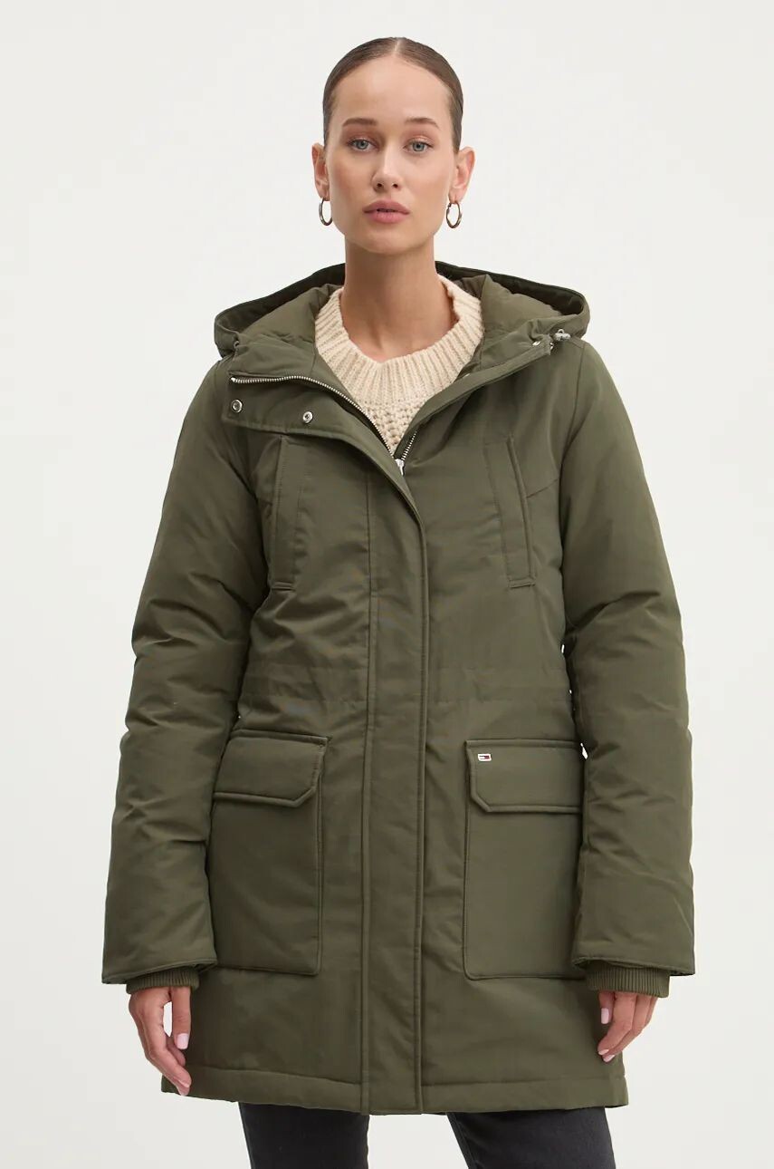

Куртка Tommy Jeans, зеленый