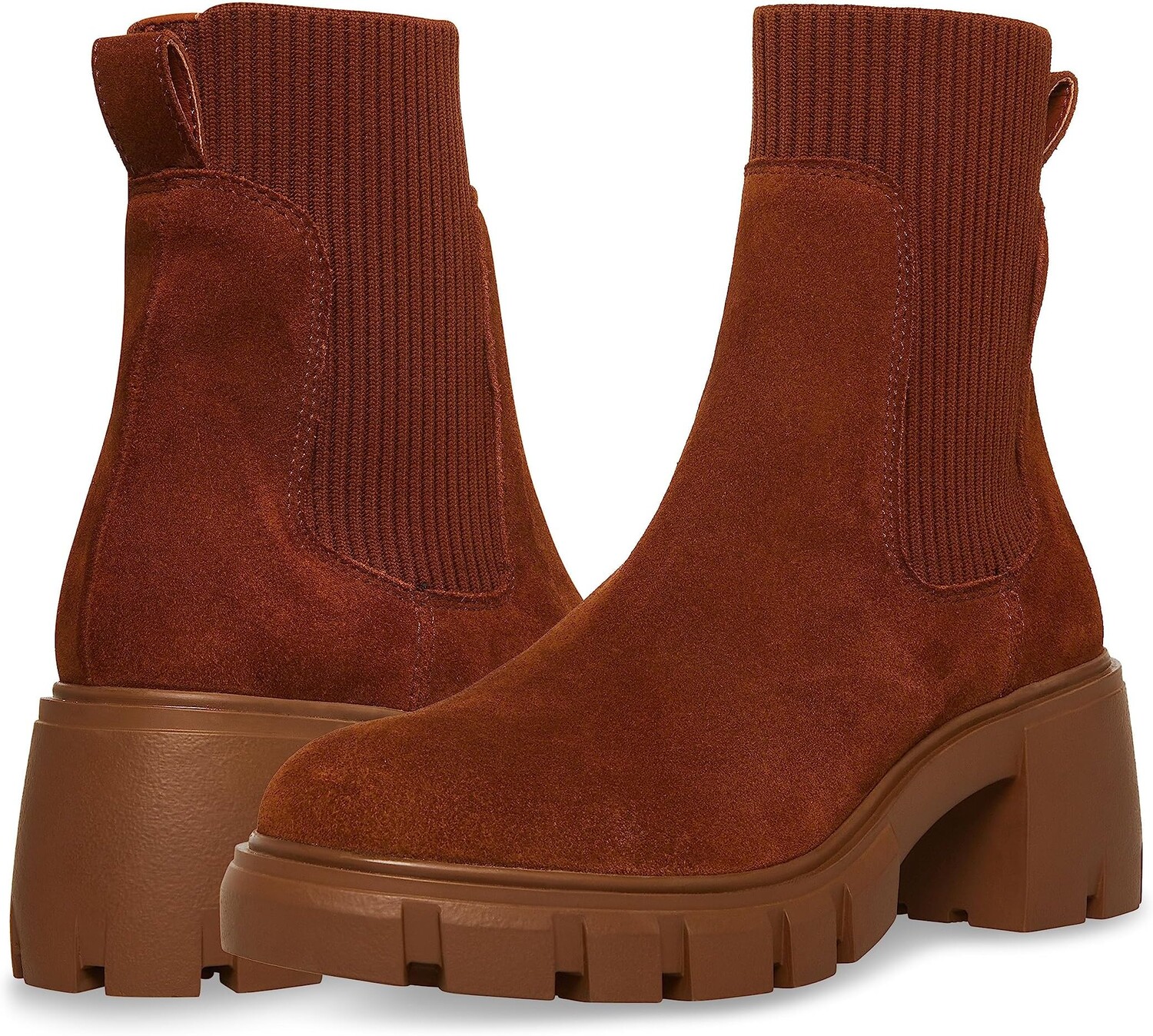 

Ботильоны Hayle Boots Steve Madden, цвет Chestnut Suede