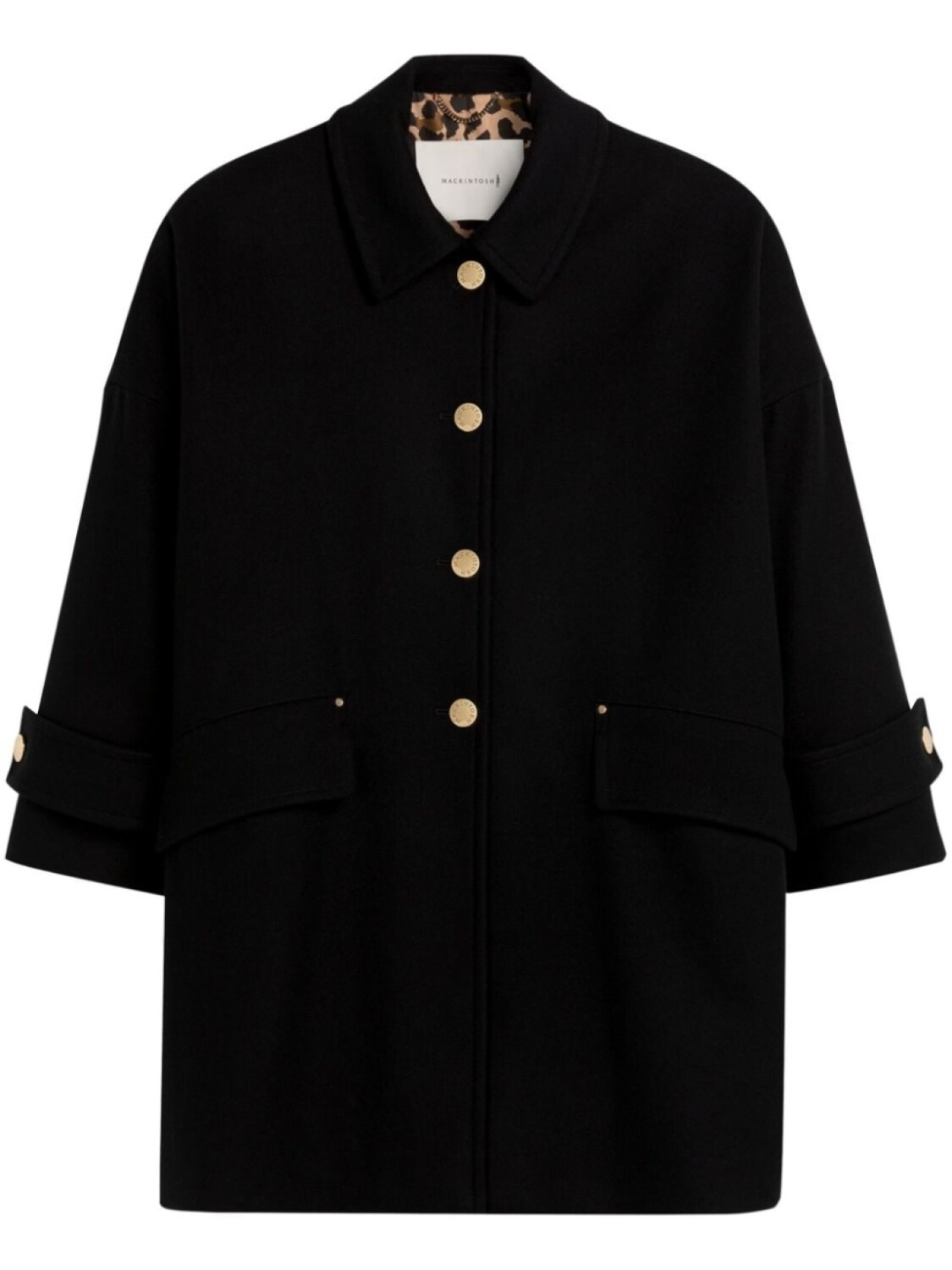 

Mackintosh пальто Humbie, черный