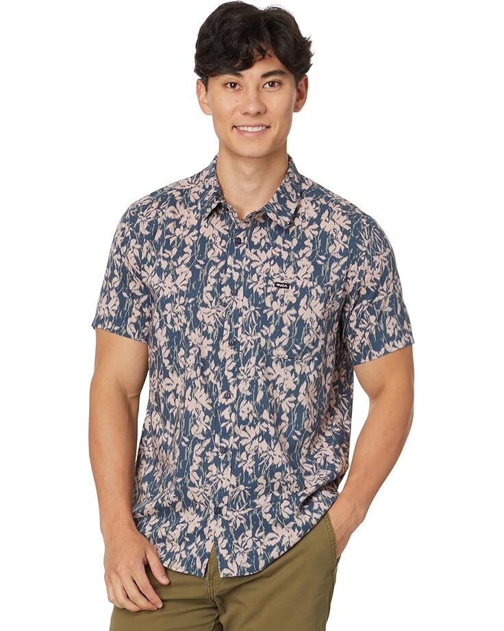 

Рубашка RVCA Anytime Woven, цвет Pale Mauve