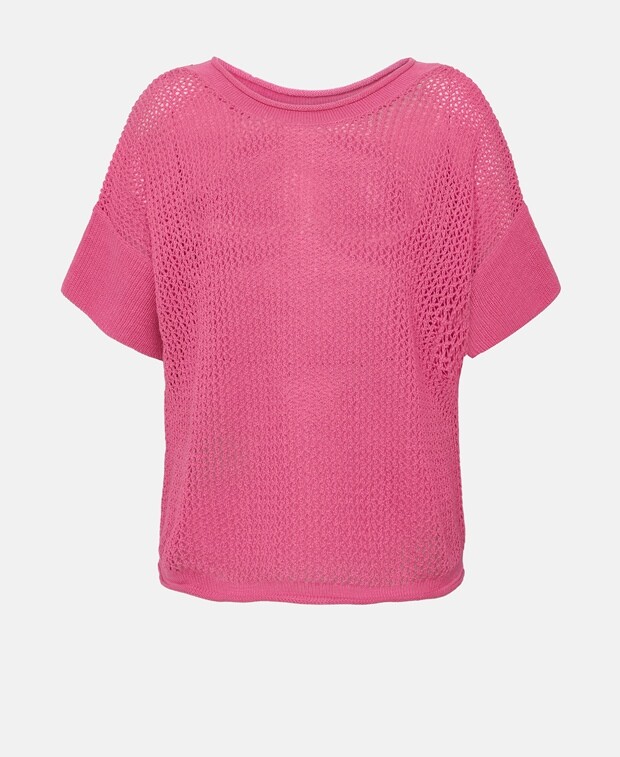 

Пуловер с короткими рукавами United Colors of Benetton, черный