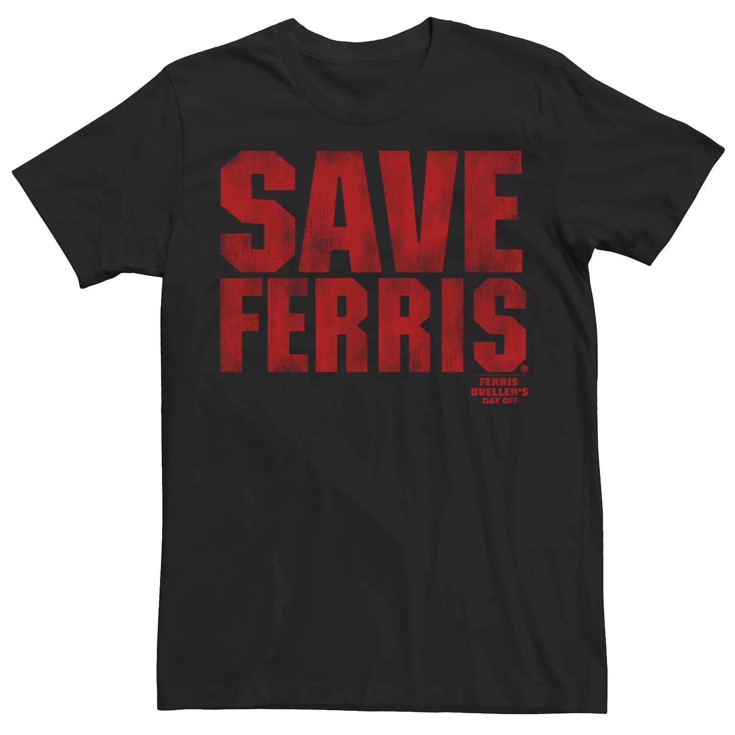 Мужская футболка Ferris Bueller's Day Off Save Ferris Licensed Character
