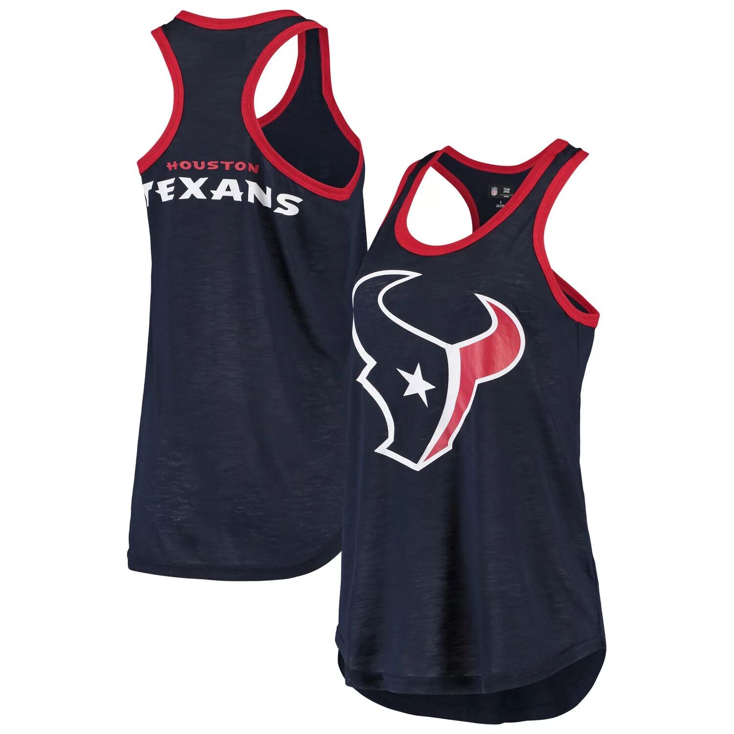 

Женская темно-синяя майка G-III 4Her Carl Banks Houston Texans Tater G-III, Синий