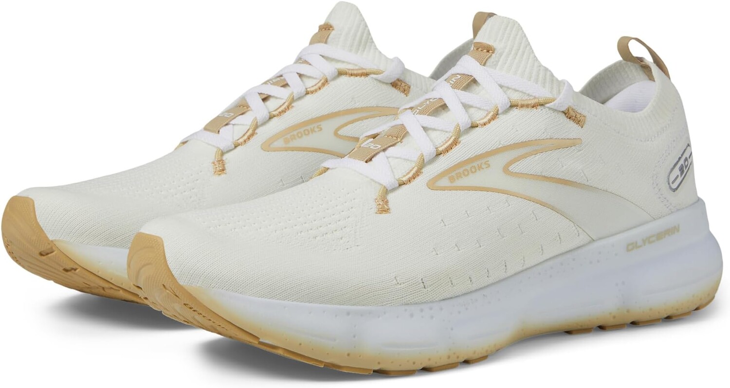 

Кроссовки Glycerin StealthFit 20 Brooks, цвет White/Khaki