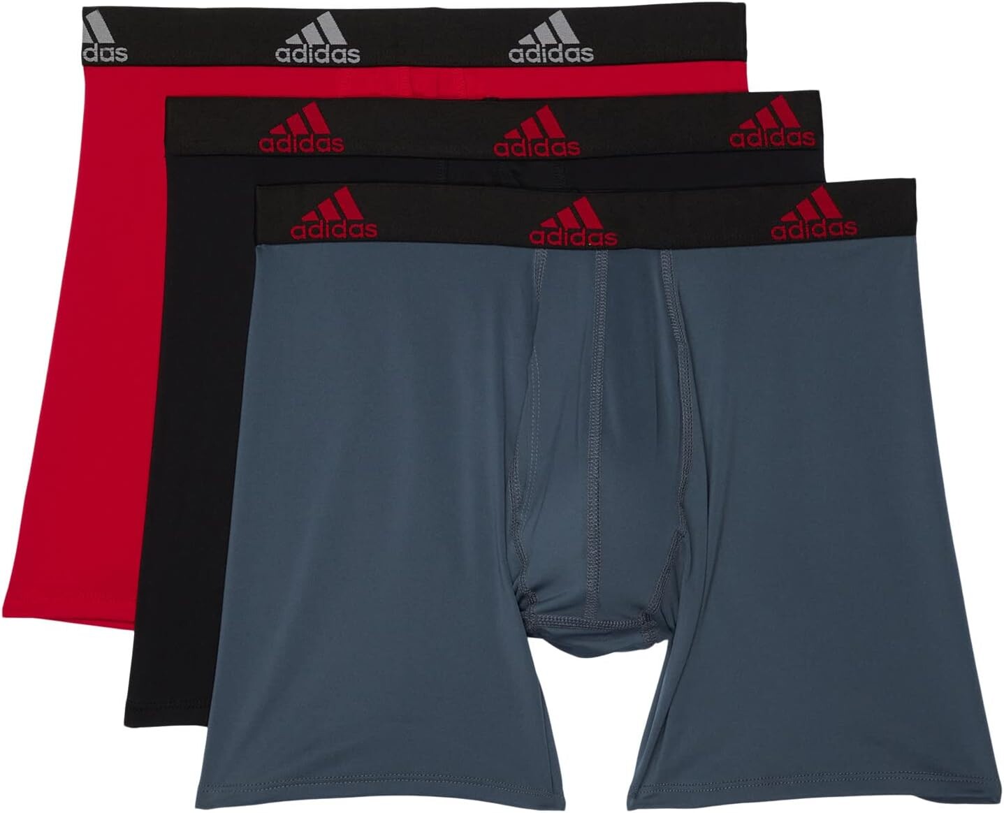 

Боксеры Adidas Performance Boxer Brief 3-Pack, цвет Red/Scarlet/Black/Onix