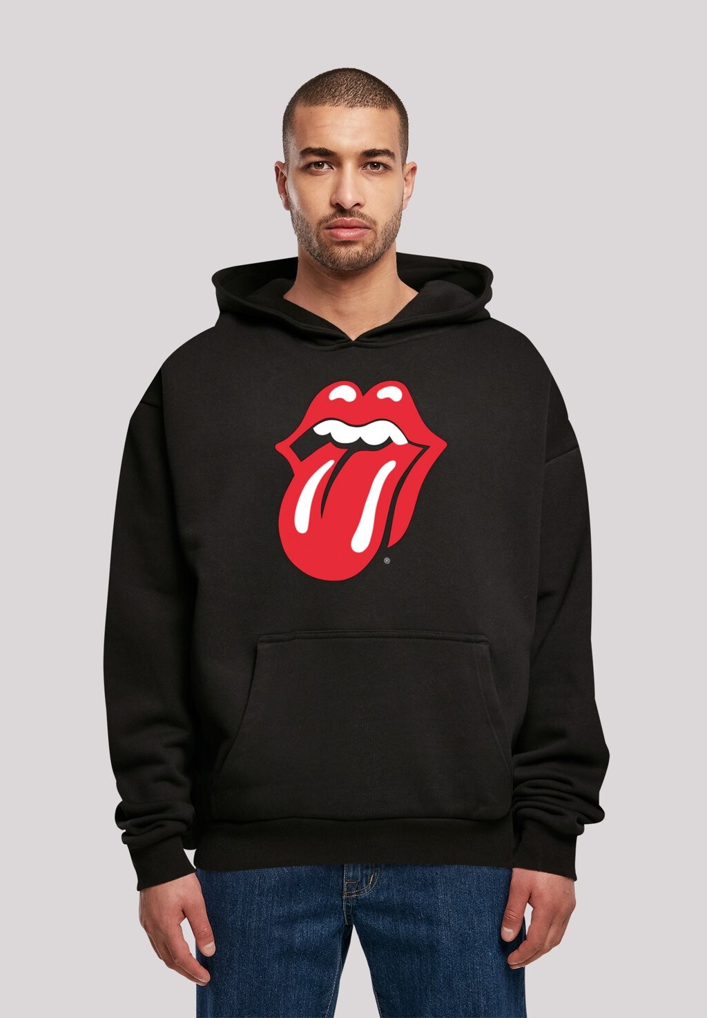 

Толстовка THE ROLLING STONES ROCKBAND CLASSIC TONGUE F4NT4STIC, цвет black