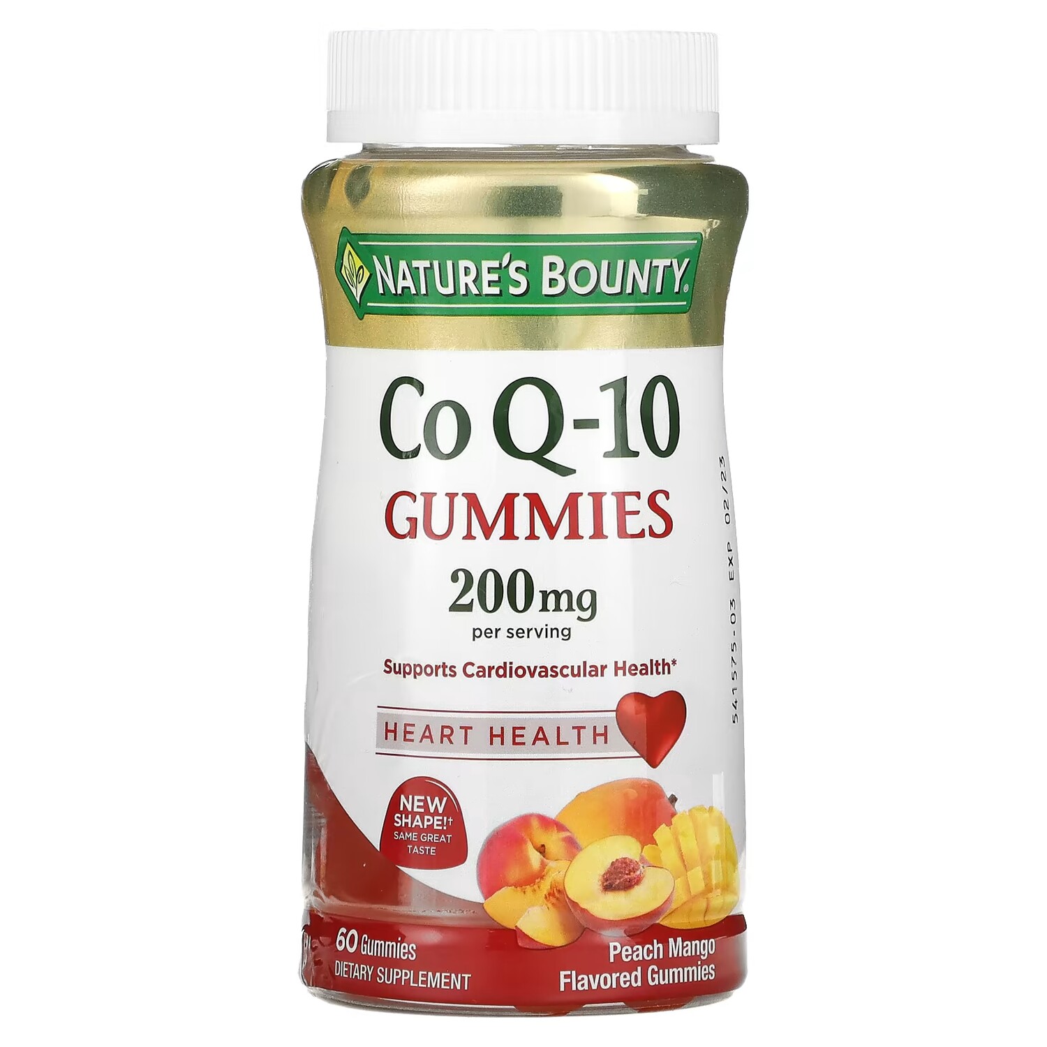 

Пищевая добавка Nature's Bounty Co Q-10 с персиком и манго, 60 жевательных конфет