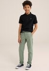 

Брюки парусиновые We Fashion, оливковый, Зеленый