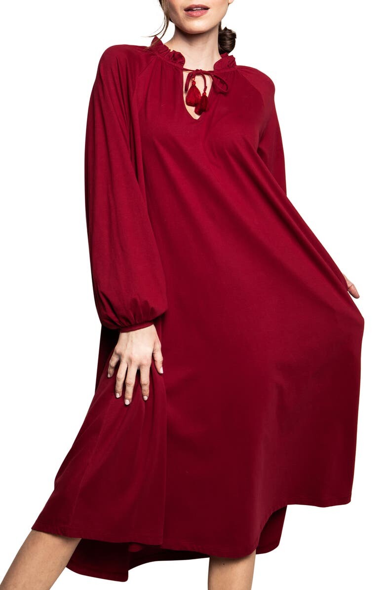 

Хлопковая ночная рубашка Garbo Luxe Pima PETITE PLUME