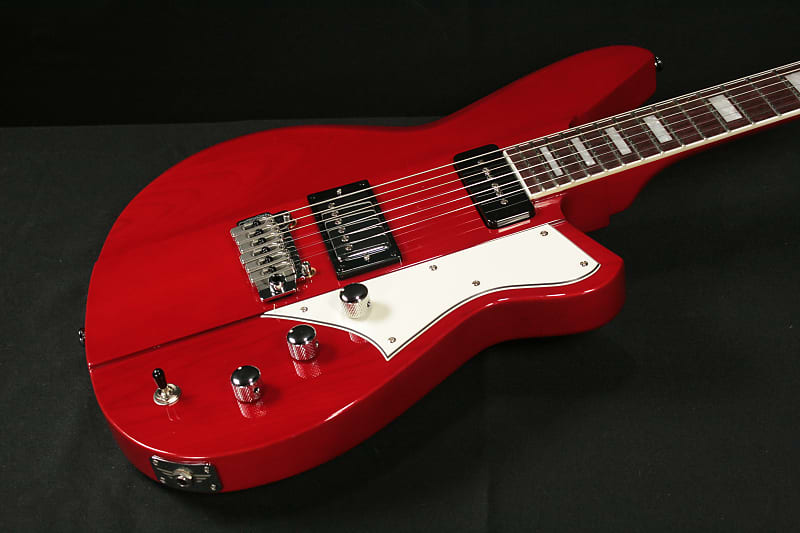 

Электрогитара Reverend Warhawk Double Agent DAW 2023 - Cherry Red Limited Run color