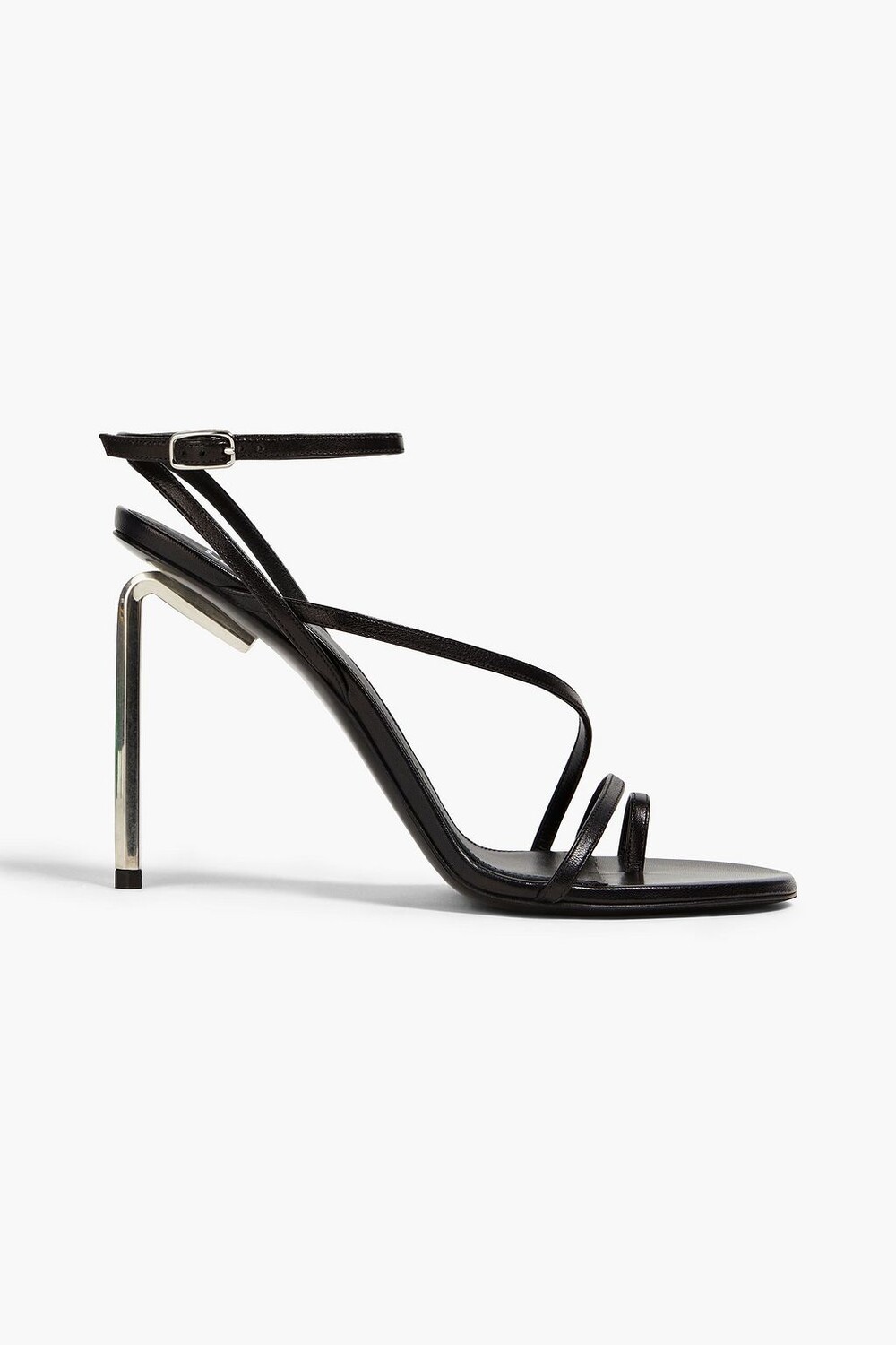 

Кожаные сандалии Allen Off-White, черный