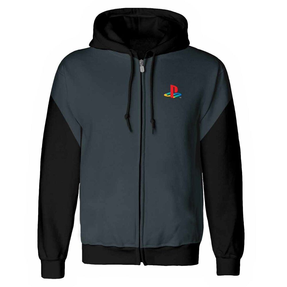 

Толстовка Heroes Playstation Classic Logo Full Zip, серый