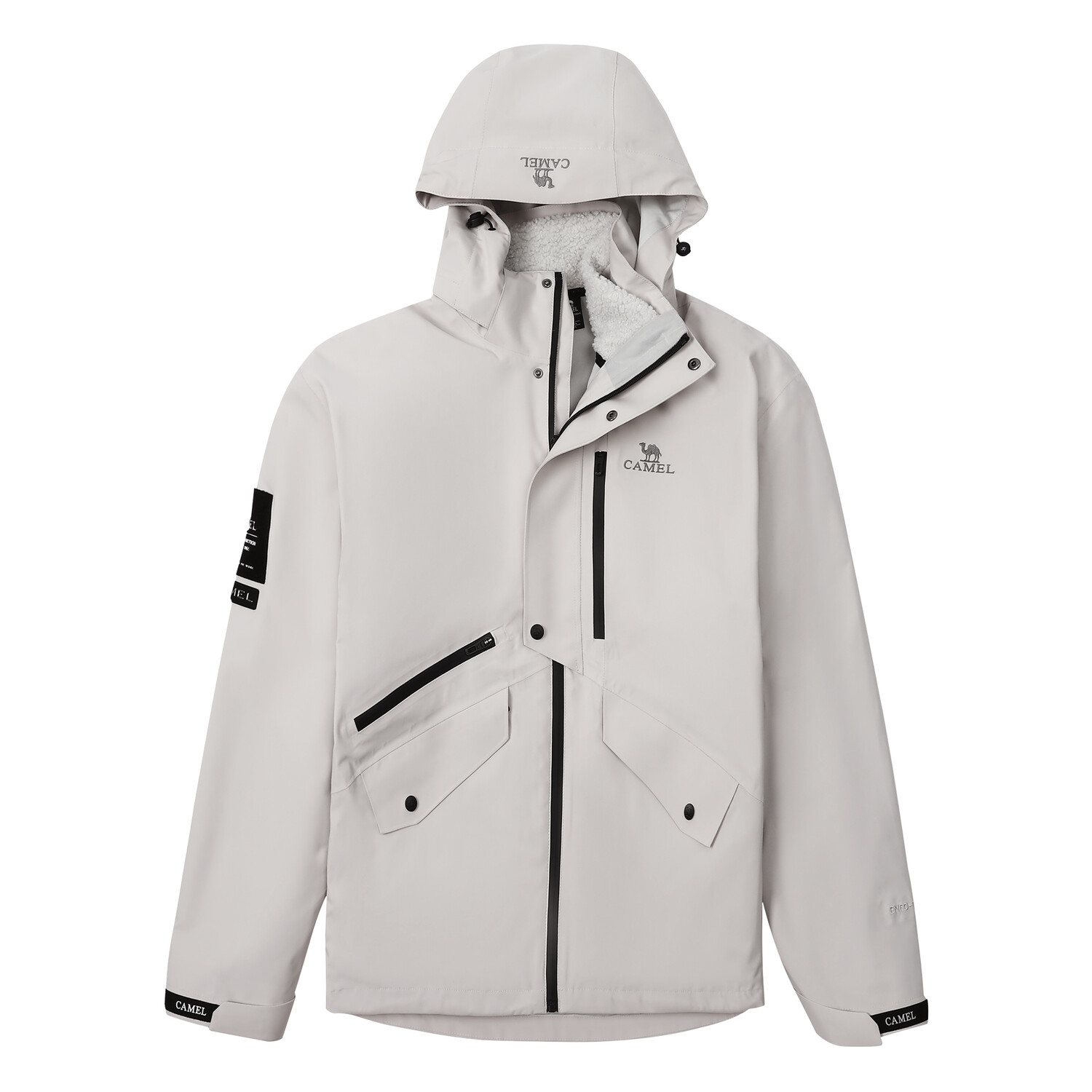 

Ветровка Куртка Унисекс Camel, цвет Moon White