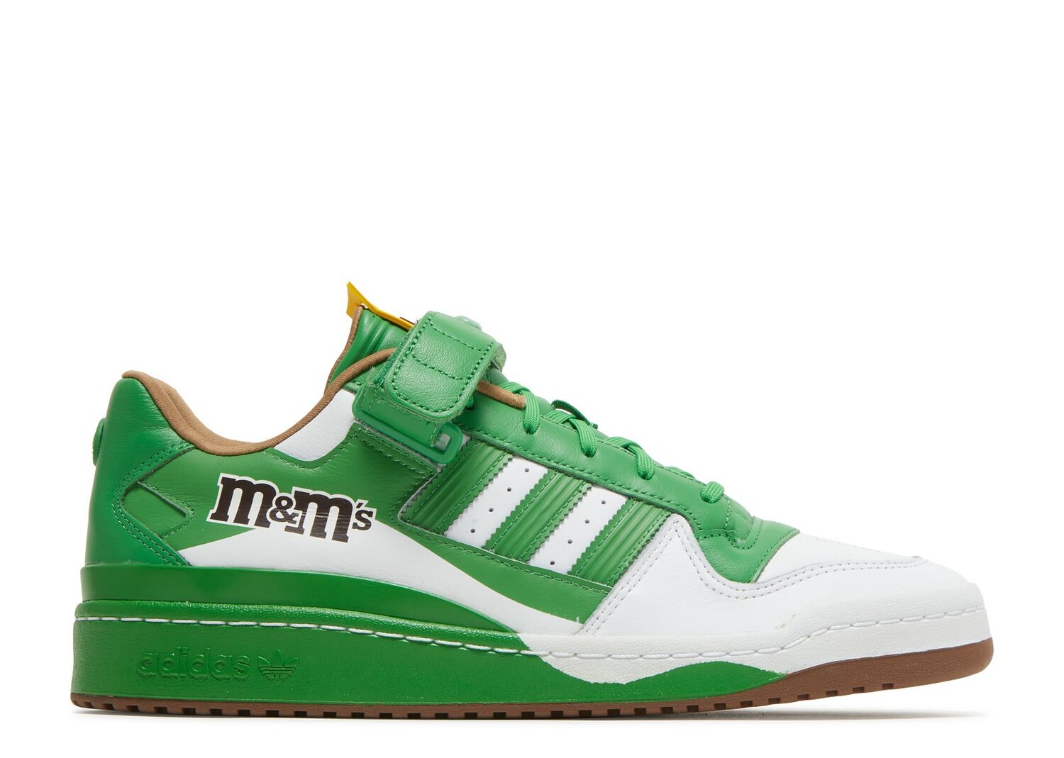 Кроссовки adidas M&M'S X Forum '84 Low 'Green', зеленый кроссовки adidas bape x forum low 84 30th anniversary green зеленый