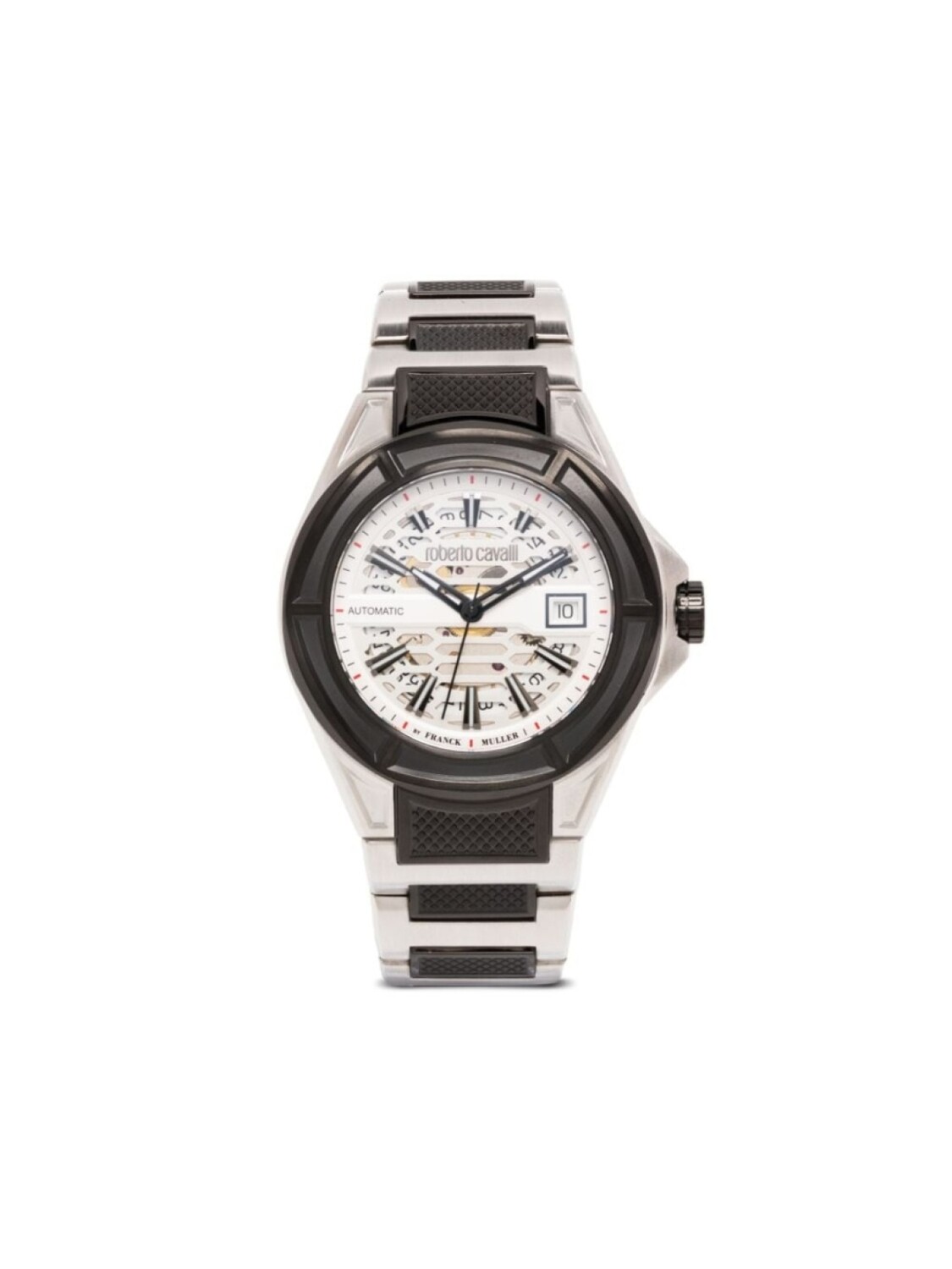 

Roberto Cavalli наручные часы Skeleton Automatic 42 мм, черный