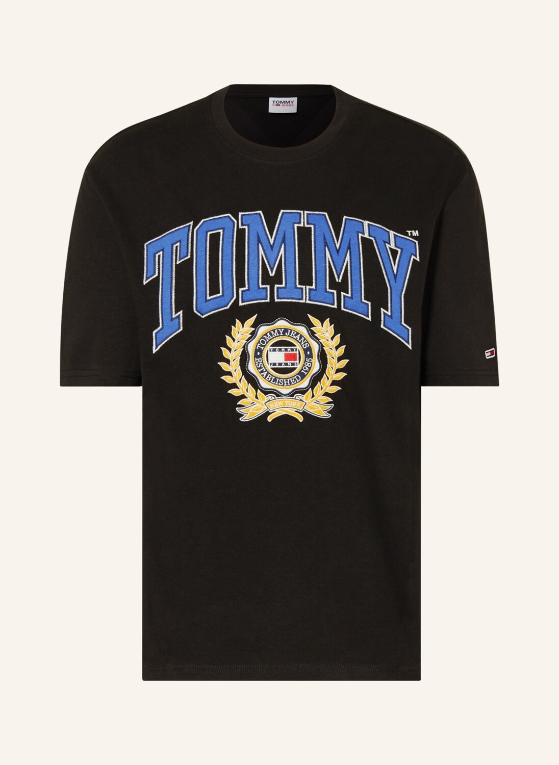 

Рубашка TOMMY JEANS Oversized-Shirt, черный