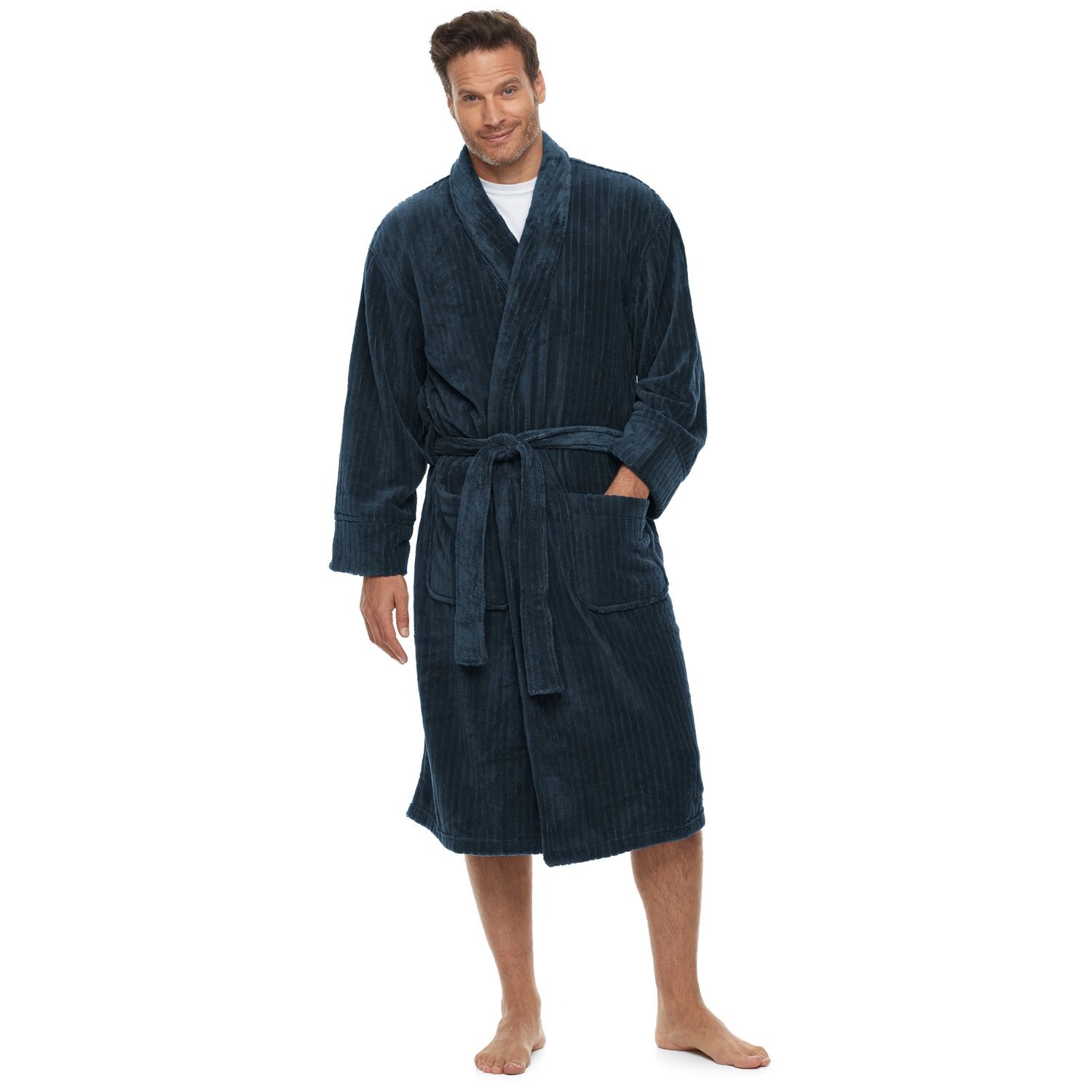 

Мужской плюшевый халат Hanes Ultimate Soft Touch