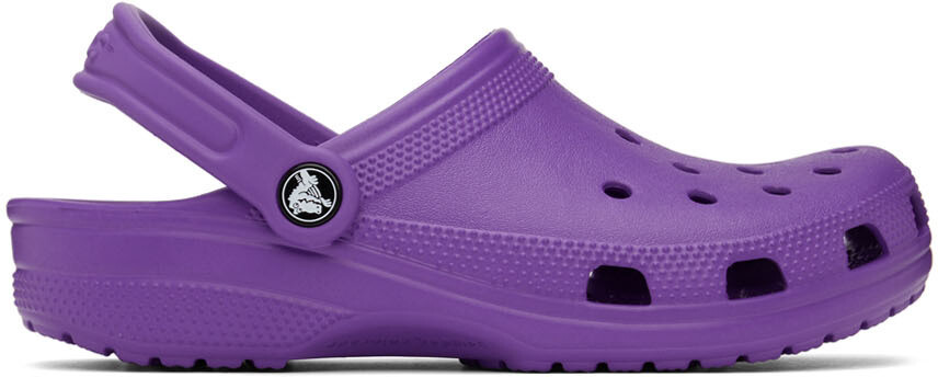 

Фиолетовые классические сабо Неоновые Crocs