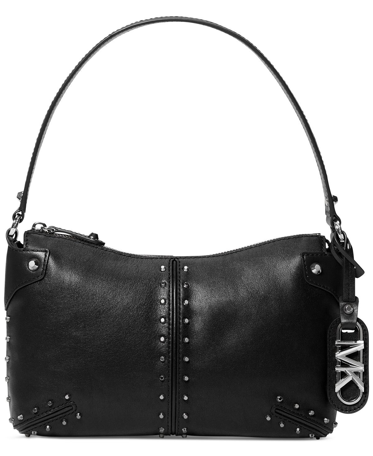 

Большой кожаный клатч Astor Michael Kors, черный