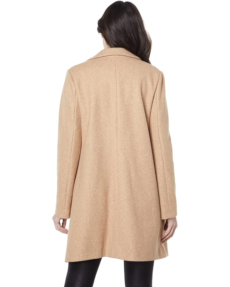 Пальто Calvin Klein Single Breasted Peacoat, цвет Camel Melange