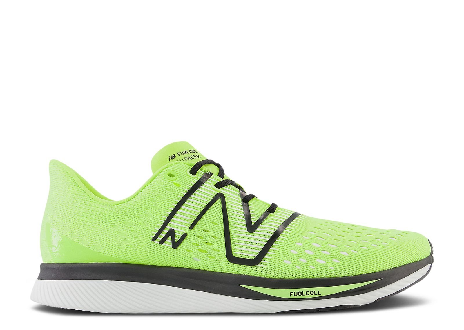 

Кроссовки New Balance Fuelcell Supercomp Pacer 2E Wide 'Thirty Watt Black', зеленый