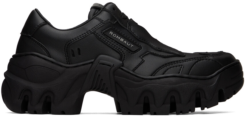 

Черные кроссовки Boccaccio II Rombaut, цвет Black beyond leather