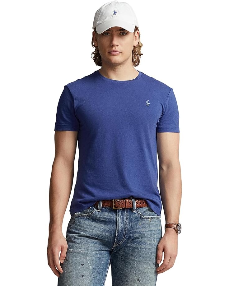 

Футболка Polo Ralph Lauren Classic Fit Jersey Crewneck, синий