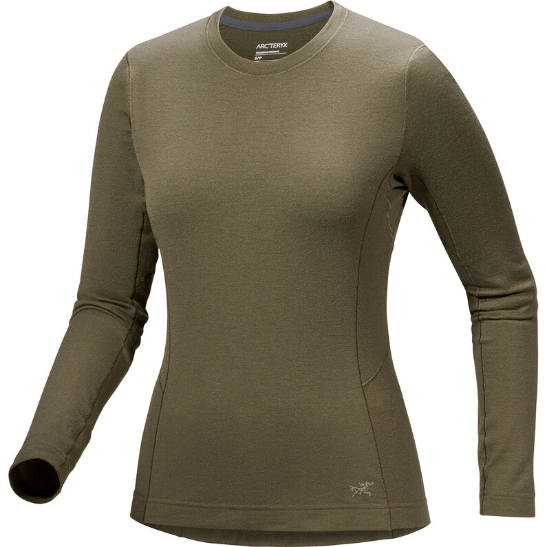 

Женская куртка Satoro из мериносовой шерсти с длинными рукавами Arcteryx, оливковый
