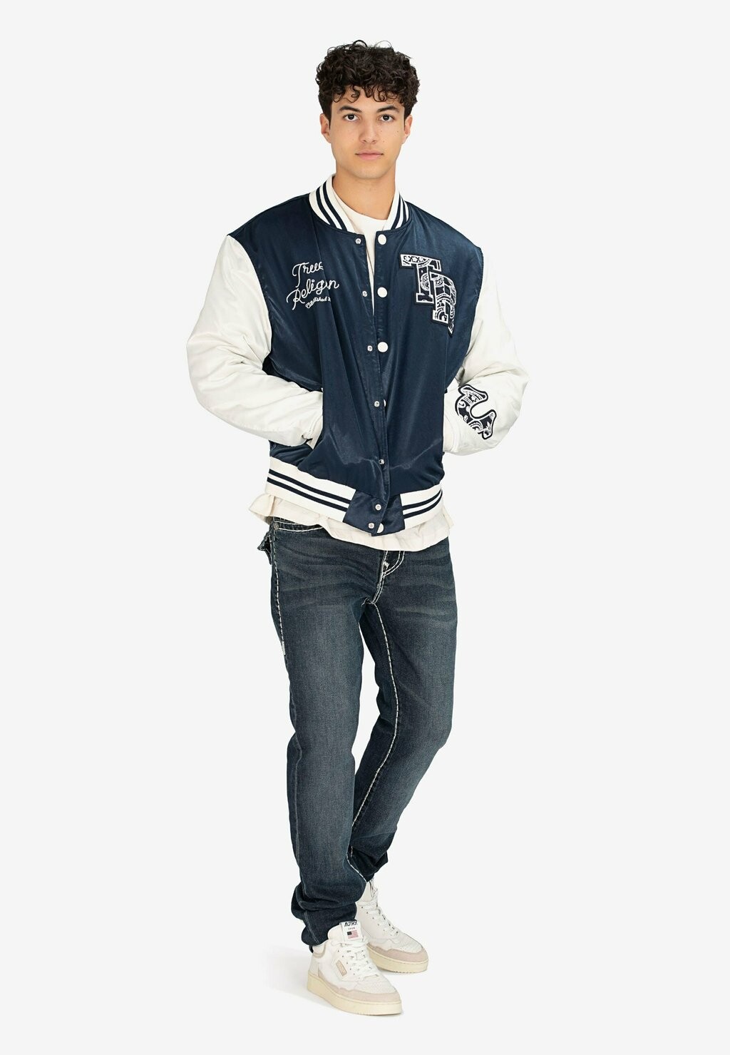 

Куртка-бомбер GOOD LIFE SOUVENIR True Religion, синий