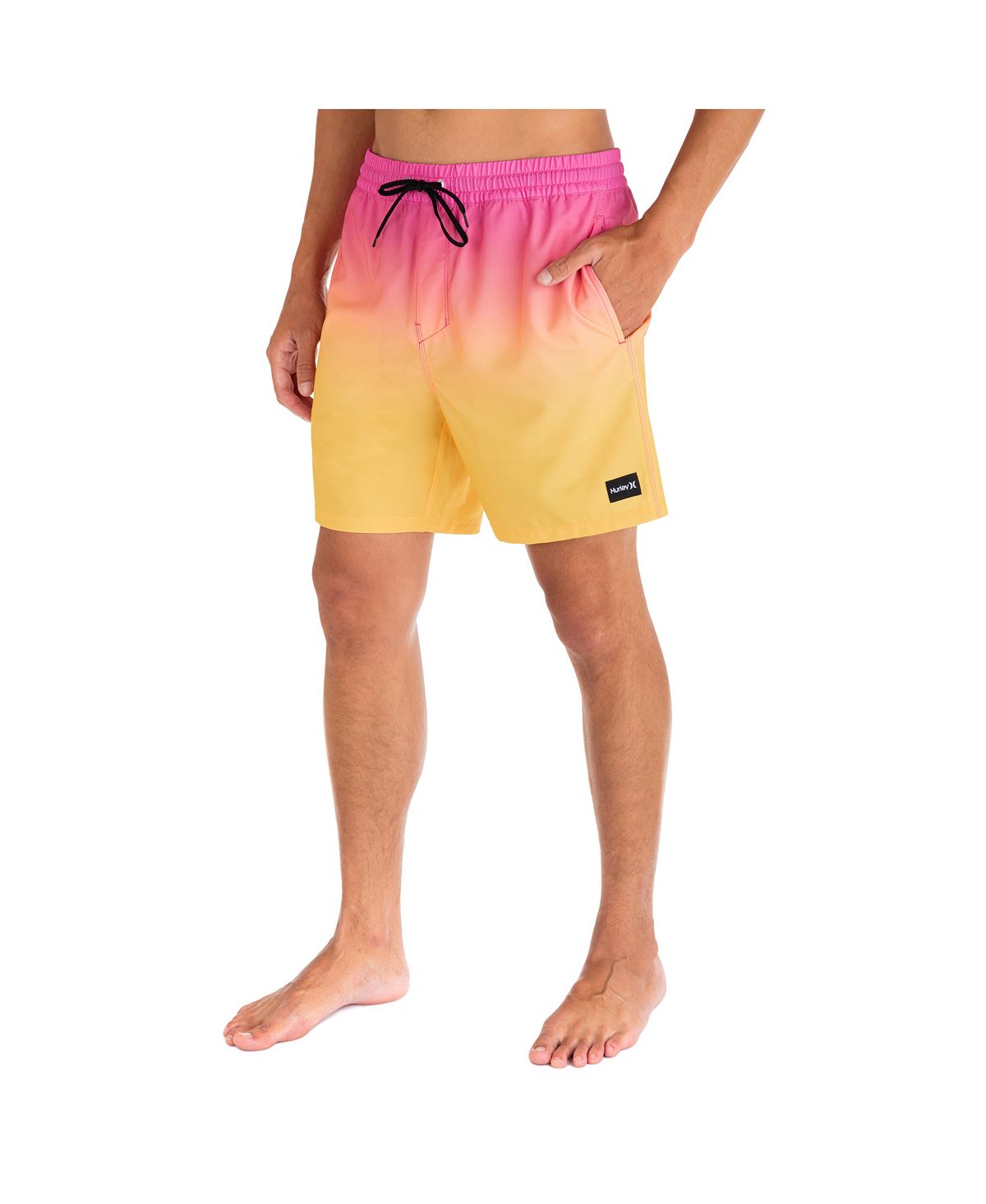 Мужские шорты для плавания Cannonball Volley Active 17 дюймов Hurley цена и фото