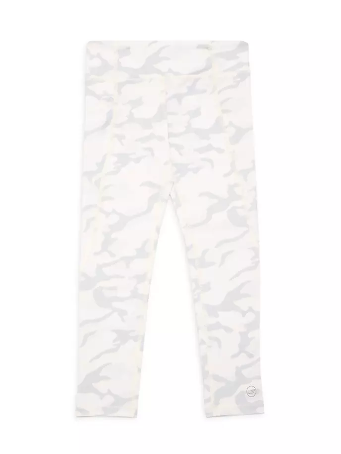 

Камуфляжные леггинсы для маленьких девочек и девочек Vineyard Vines, цвет camo
