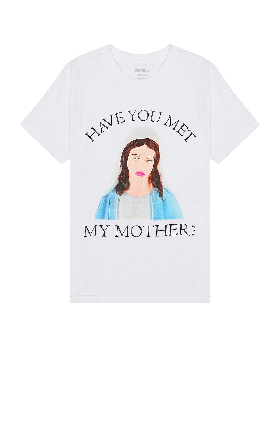 

Футболка Pleasures Mother, белый