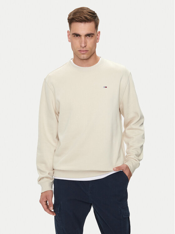 

Толстовка regular fit Tommy Jeans, бежевый