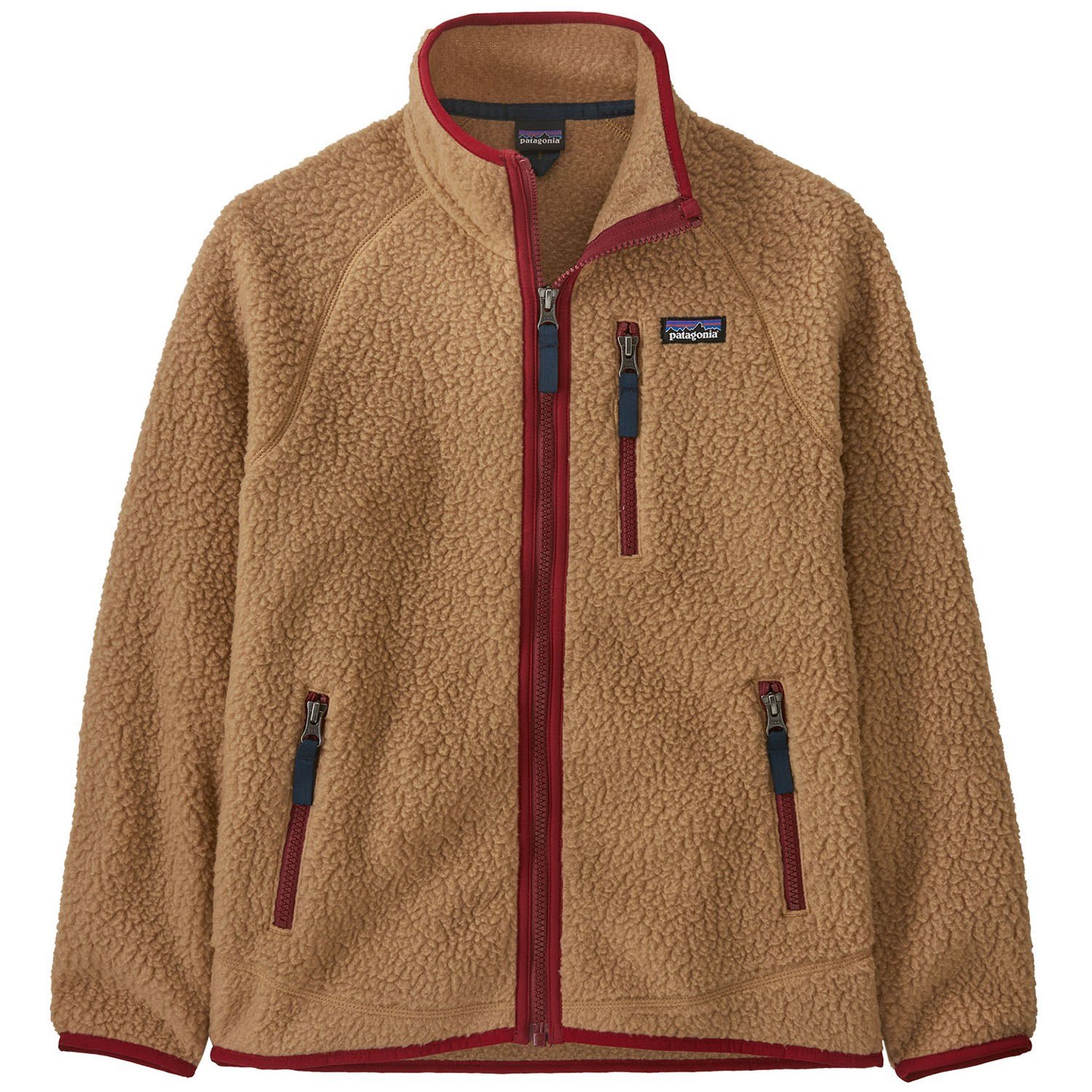 Куртка Patagonia Retro Pile Fleece, цвет Graying Brown утепленная куртка patagonia retro pile fleece синий