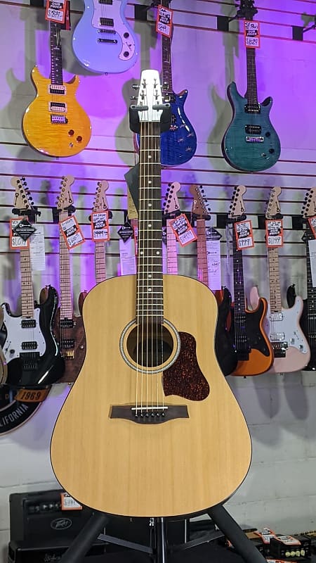 цена Акустическая гитара Seagull Guitars S6 Cedar Original Acoustic Guitar - Natural Authorized Dealer