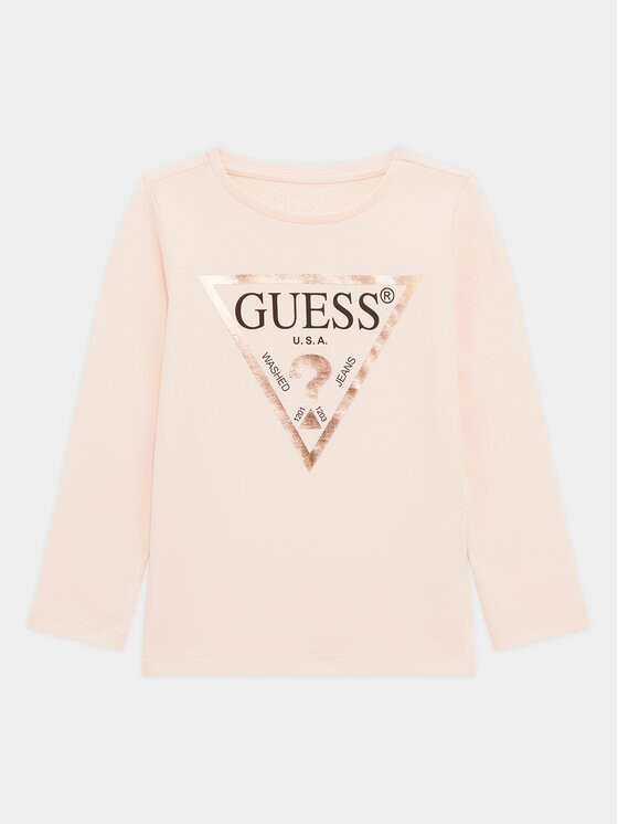 

Блуза стандартного кроя Guess, бежевый